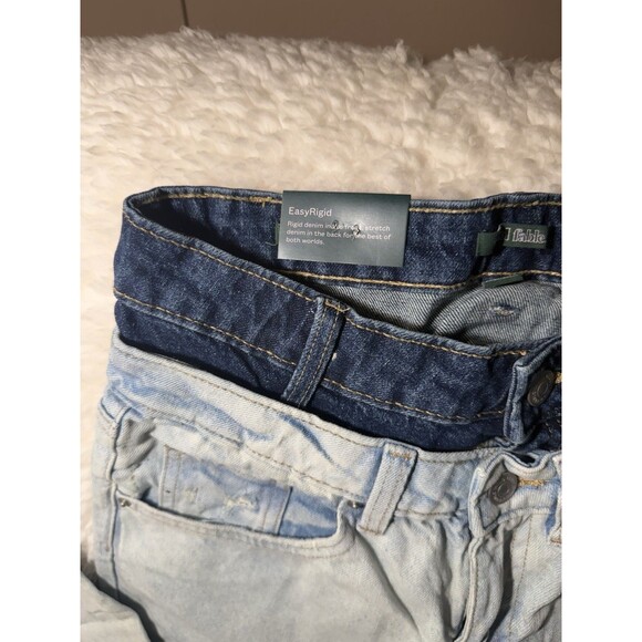 Women's Mid-Rise 90's Relaxed Straight Jeans - Wild Fable Size 4 NWT - Picture 7 of 11